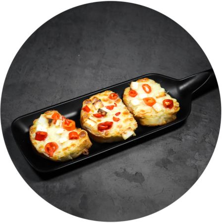 Peprika Garlic Bread